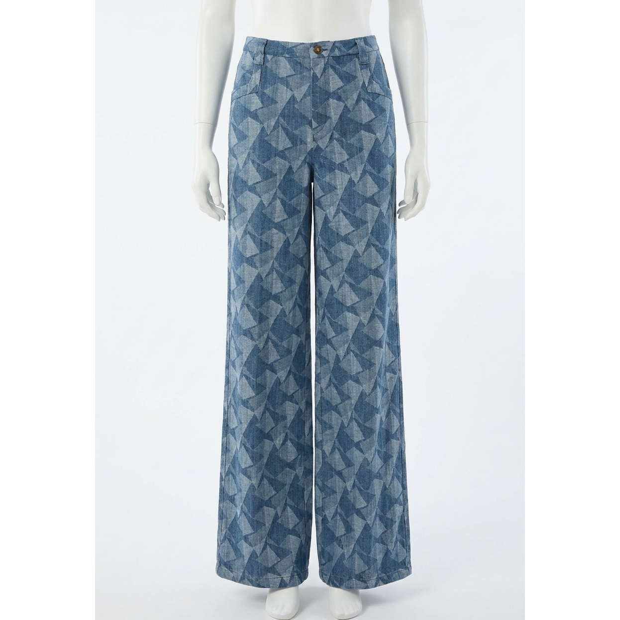 New Ramy Brook Leo Pant In Geo Denim